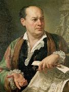 Carlo Labruzzi Posthumous portrait of Giovanni Battista Piranesi France oil painting artist